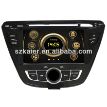 Heißer winke 6.0 Auto-DVD-Spieler für Hyundai 2013 Elantra mit GPS / Bluetooth / Radio / SWC / virtuellem 6CD / 3G Internet / ATV / iPod / DVR